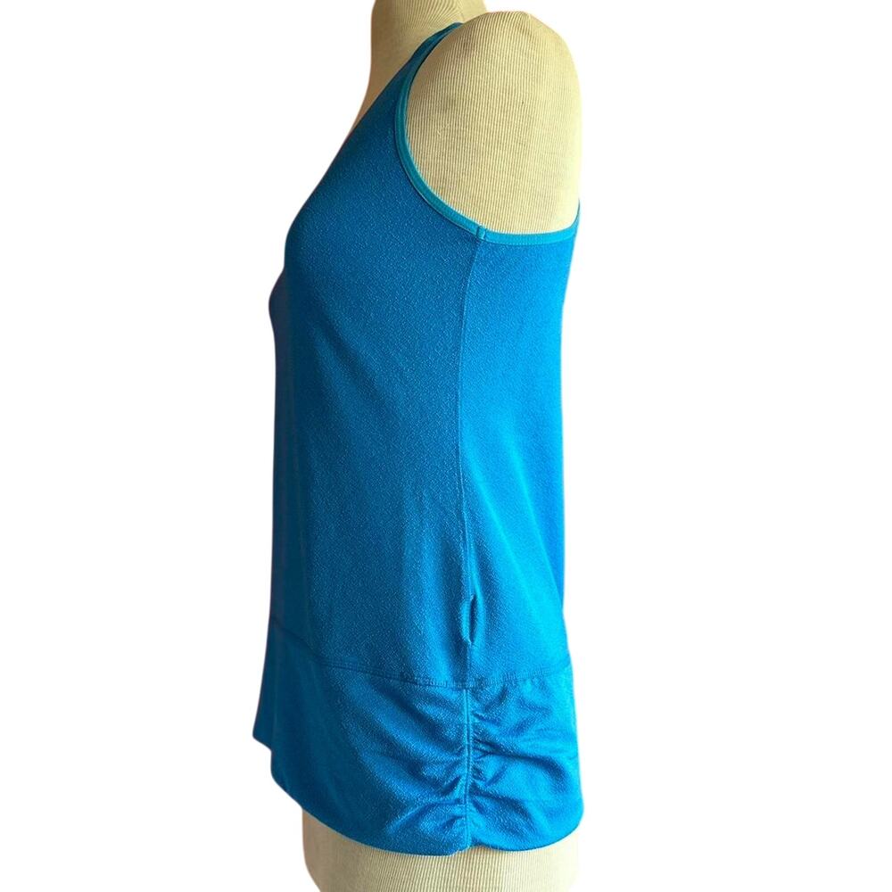 Womens Top Size Large Blue Tank Summer Everyday Casual Packable Travel Costco - Picture 6 of 7